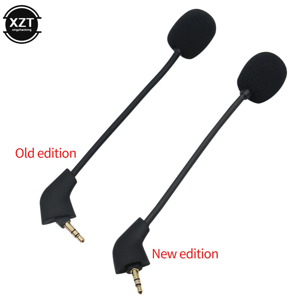 Replacement Game Mic 3.5mm Microphone for Kingston HyperX Cloud 2 II X Core Pro Silver Cloudx Gaming Headsets Headphones