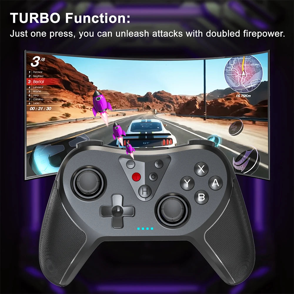 Double Shock Game Controller Gamepad Joystick for Switch Pro Switch Lite PC