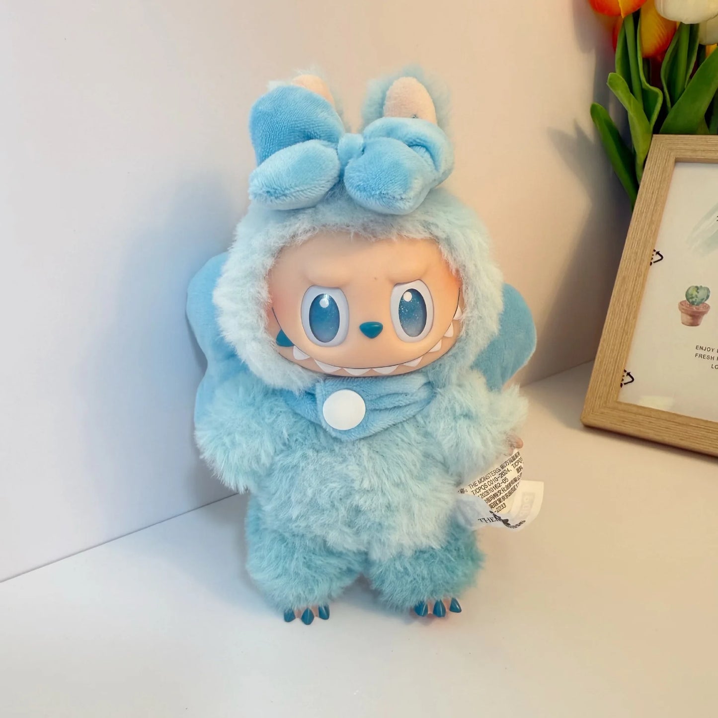 Labubu 3.0 Big Into Energy Doll Decoration Accessories Bow for 17cm Ropa Labubu Clothes Replacement