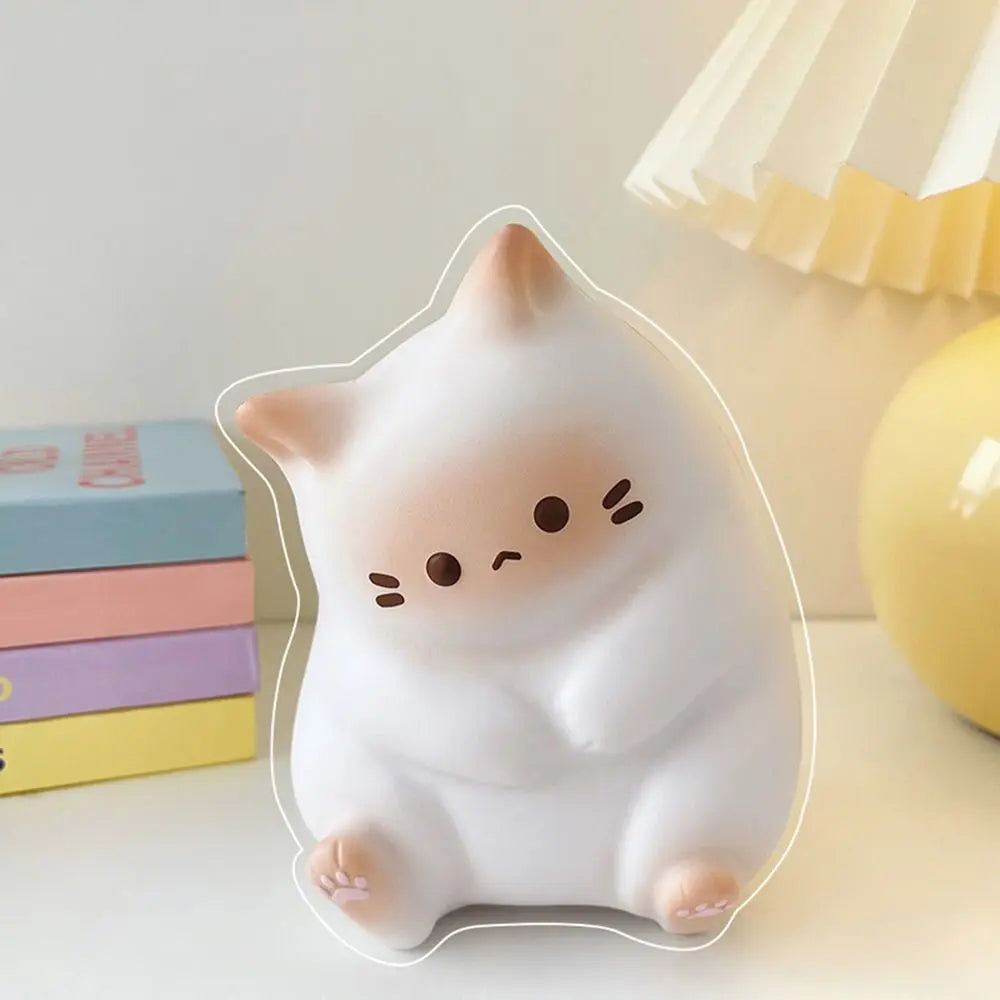 Fashion Cartoon Cat Squeeze Toys Plushie Stress Release Decompression Doll Slow Rebound Cute Release Anxiety Toy