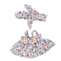 Plush Vinyl Face Labubu Doll Clothes Skirts Plush Bag Charm Little Clothes Hairband Girl Juguates&Doll Accessories Fashion Toys