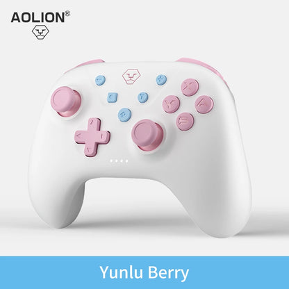 AOLION Bluetooth controller For Switch 2/1/PC/iOS/Android game pro Gamepad support Tubro Function