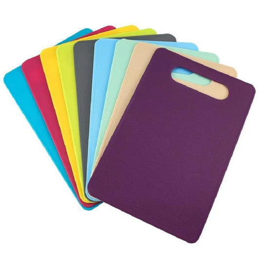 Creative PP Square Chopping Board, Non-Slip Vegetable & Fruit Cutting Board, Easy to Clean Kitchen Tool