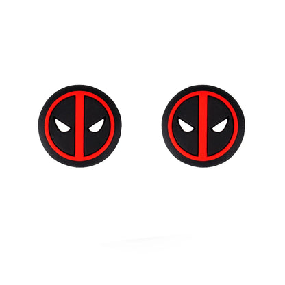 2pcs/set Marvel Games Console Thumb Grip Cap Cover Kawaii Spiderman Playstation PS5 PS4 Xbox Series Joystick Protective Cap