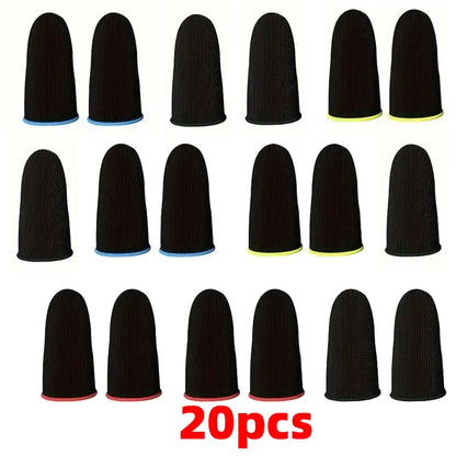 Mobile Game Fingertip Gloves For PUBG Gamer Sweatproof Anti-slip Touch Screen Finger Sleeve Breathable Gaming Finger Cover
