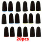 Mobile Game Fingertip Gloves For PUBG Gamer Sweatproof Anti-slip Touch Screen Finger Sleeve Breathable Gaming Finger Cover