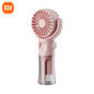 Xiaomi Portable Humidifier Fan Mini Handheld Misting Fan Portable Rechargeable Handheld Fan with Humidifier Mini Water Spray Fan