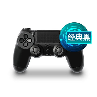 For PS4 Gamepad Dual Hall Joystick for PS4 BT Wireless RGB Glare Light Mobile Phone Computer PC Android Steam