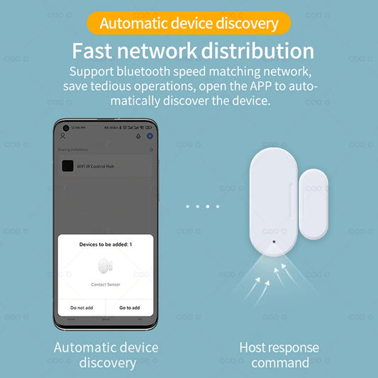 ZigBee 3.0 Smart Window Door Sensor Detector with Lux or Vibration Detection Home Security Alarm Work with Z2M in Home Assistant