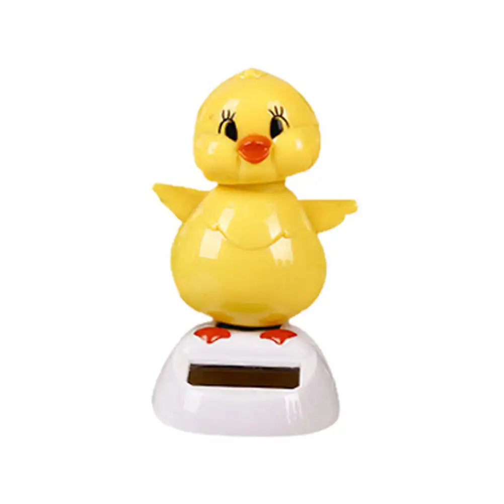 Car Interior Solar Dancing Toy Cute Swinging Animals Dashboard Ornament Auto Home Decoration Solar Powered for Baby Child Gifts