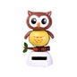 Car Interior Solar Dancing Toy Cute Swinging Animals Dashboard Ornament Auto Home Decoration Solar Powered for Baby Child Gifts