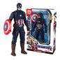 2024 Marvel Spiderman Hulk Ironman Anime Action Figure Toy Christmas Gift Pvc Movable Joints Luminous Doll Collection Model Toy