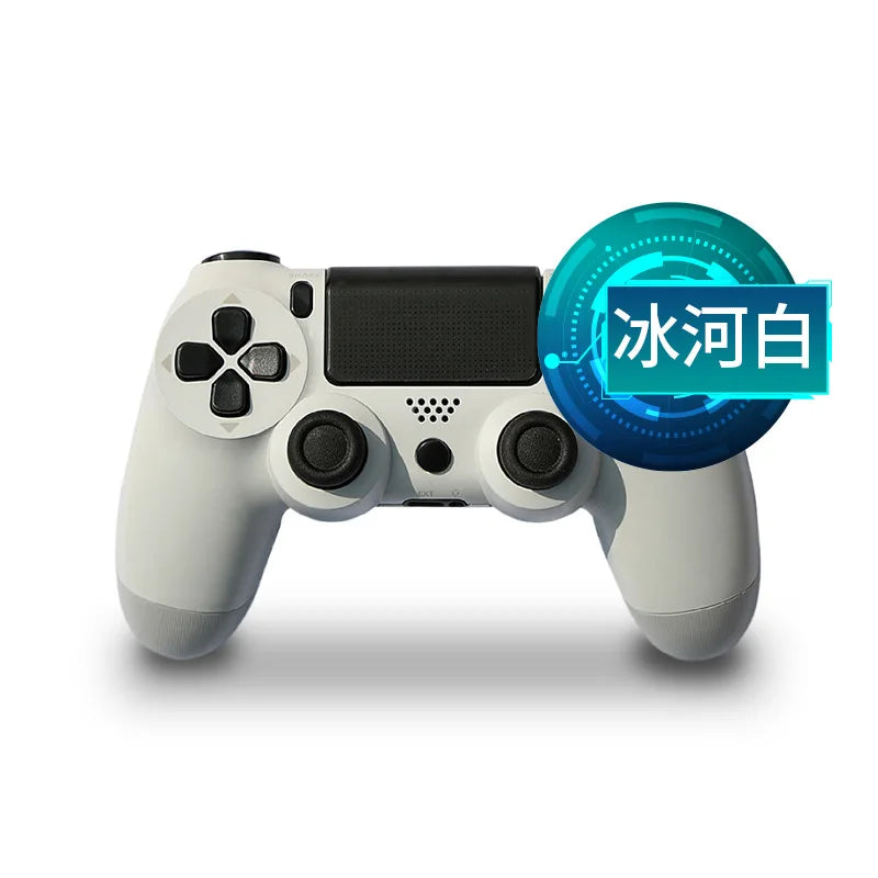 For PS4 Gamepad Dual Hall Joystick for PS4 BT Wireless RGB Glare Light Mobile Phone Computer PC Android Steam
