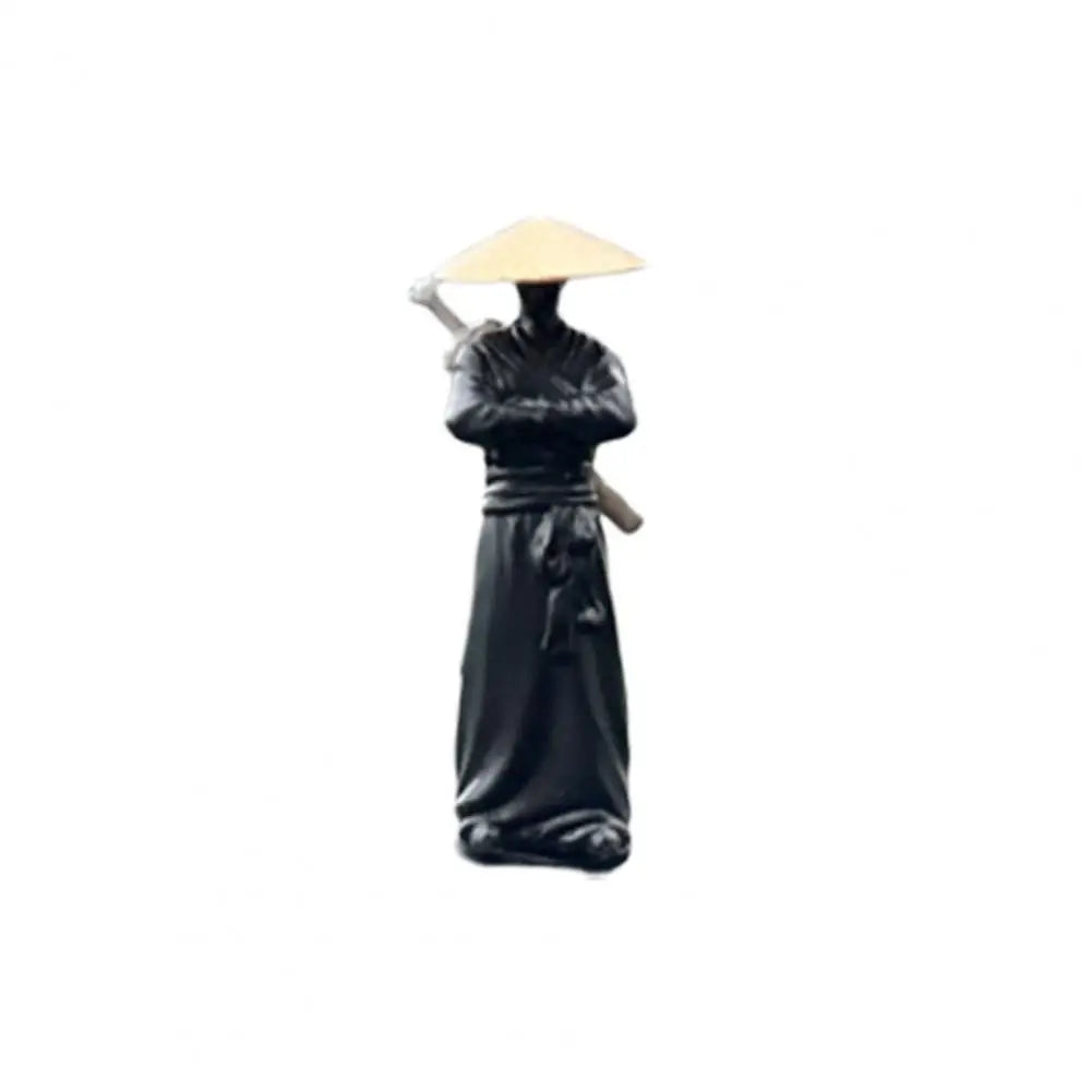 Car Figure Sculpture Dashboard Ornament Youxia Figure Sculpture Waterproof Dollhouse Statue Office Desk Decoration Car Supplies
