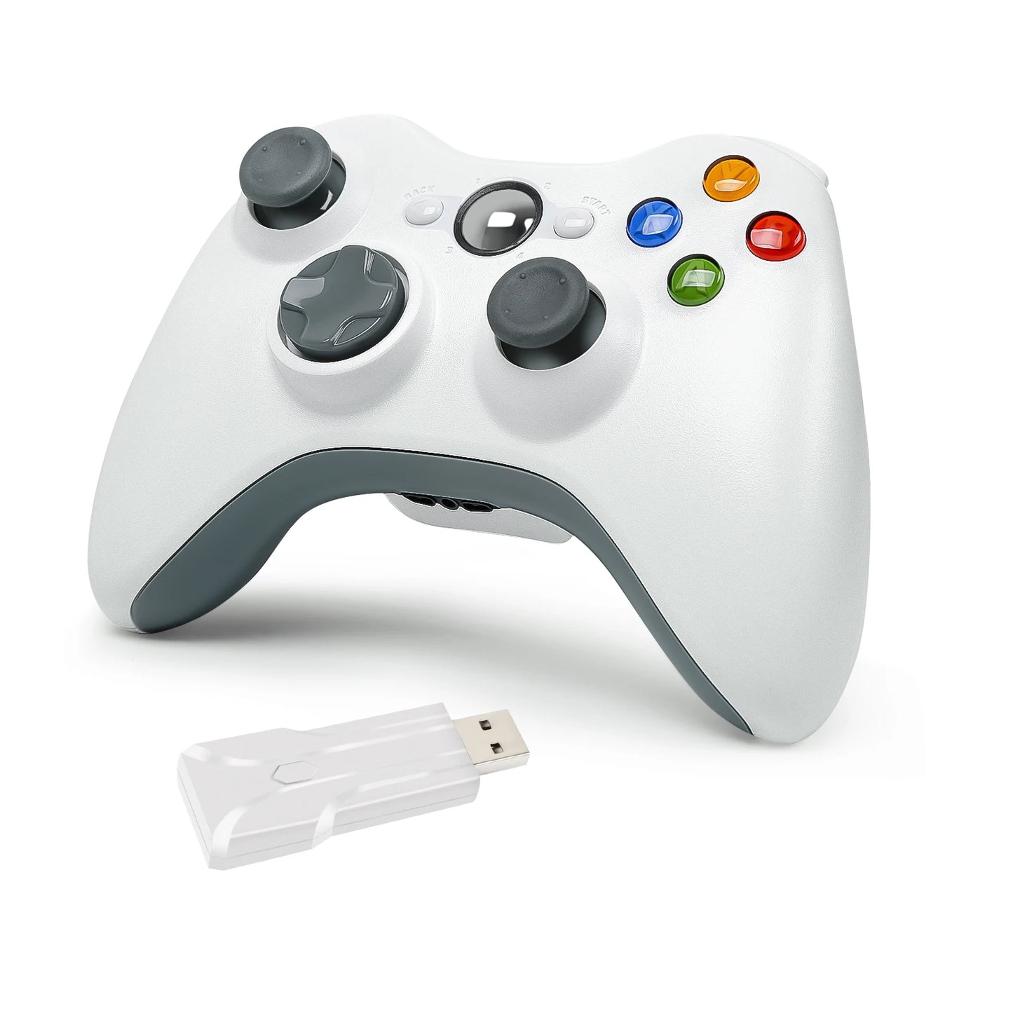 2.4G Wireless Gamepad Gaming Controller For Xbox 360/ 360 Slim/PC Video Game Consoles 3D Rocker Joystick Game Handle accessories
