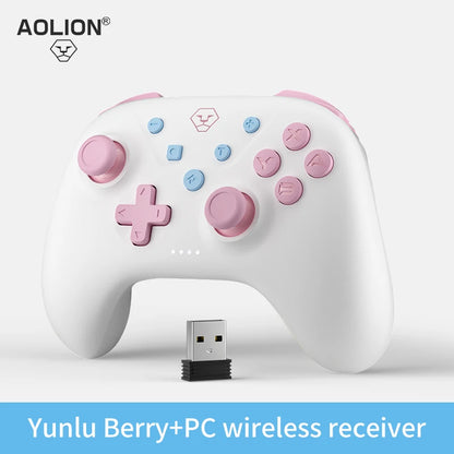 AOLION Bluetooth controller For Switch 2/1/PC/iOS/Android game pro Gamepad support Tubro Function