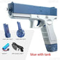 Summer Water Gun non Electric Pistol High-pressure Full Automatic Shooting Water Beach Toy Gun For kid Children Boys Girls