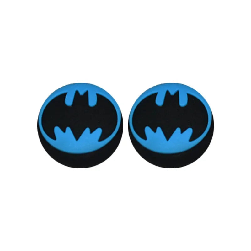 1pair Disney SpiderMan Deadpool Thumb Grip Cap Cover Playstation PS5 PS4 Xbox Series Cartoon Gameing Controller Accessories Gift