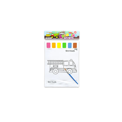 Children's drawing set Colored pencil coloring book 8 pieces of patterned paper suitable for children over 3 years old