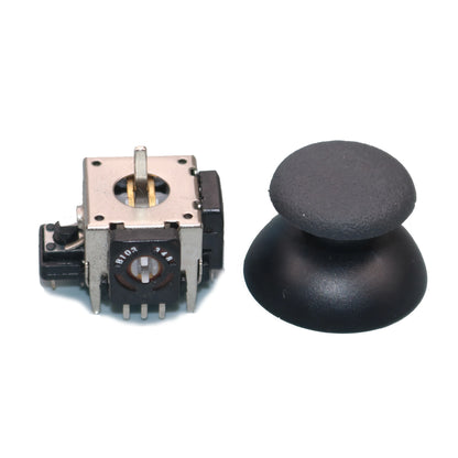2Pcs 2sets For PS2 PS3 Xbox360 Controller 3D Rocker Joystick Axis Analog Sensor Repair Parts Accessories Gamepad Small Hole