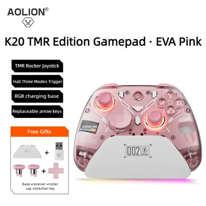 Aolion K10 For Switch 2 Gaming Controller With Charging Dock RGB Wireless Gamepad Hall Joystick Trigger For NS Switch/PC/Phone