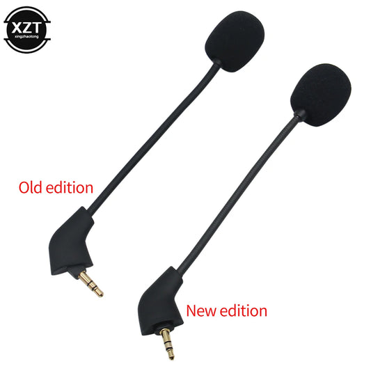 Replacement Game Mic 3.5mm Microphone for Kingston HyperX Cloud 2 II X Core Pro Silver Cloudx Gaming Headsets Headphones