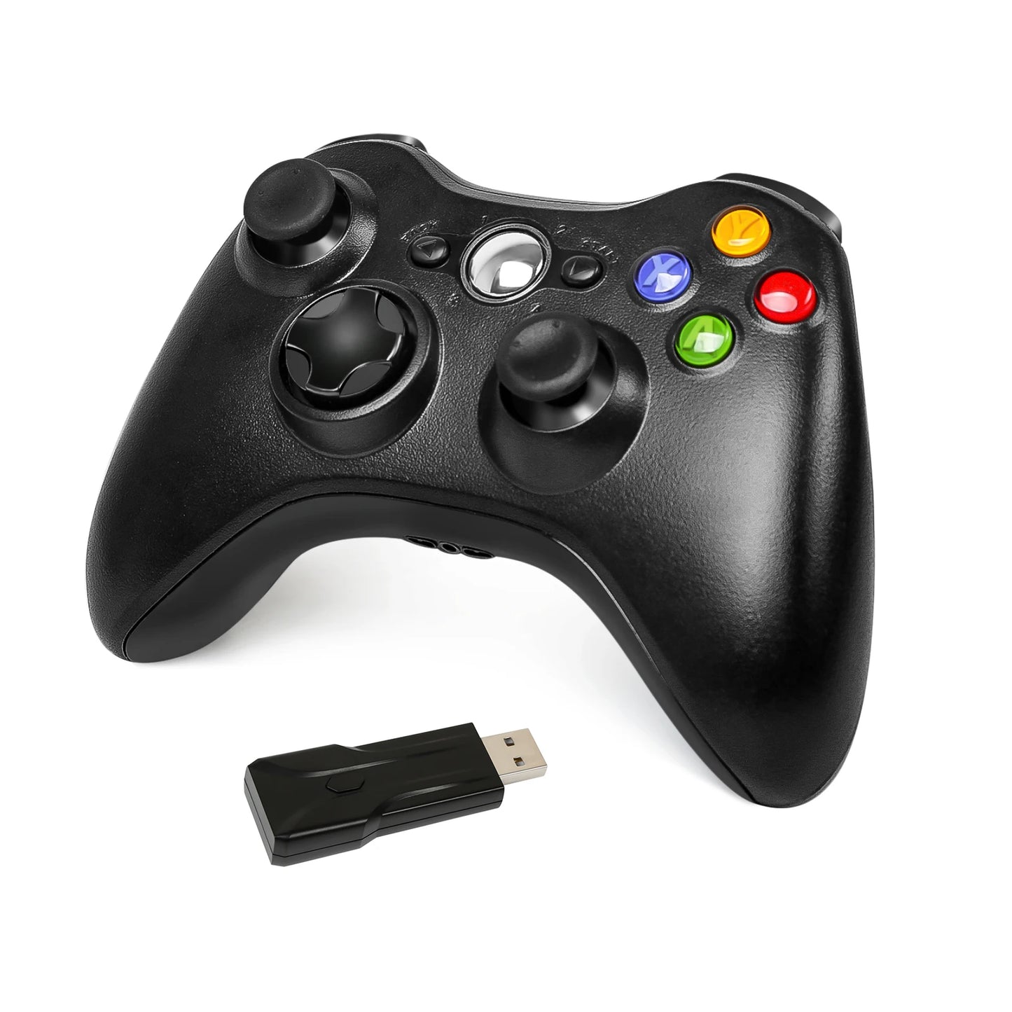 2.4G Wireless Gamepad Gaming Controller For Xbox 360/ 360 Slim/PC Video Game Consoles 3D Rocker Joystick Game Handle accessories
