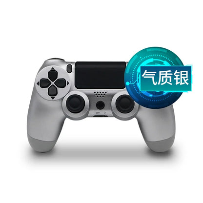 For PS4 Gamepad Dual Hall Joystick for PS4 BT Wireless RGB Glare Light Mobile Phone Computer PC Android Steam