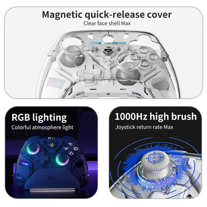 Aolion K10 For Switch 2 Gaming Controller With Charging Dock RGB Wireless Gamepad Hall Joystick Trigger For NS Switch/PC/Phone