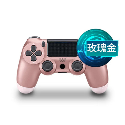 For PS4 Gamepad Dual Hall Joystick for PS4 BT Wireless RGB Glare Light Mobile Phone Computer PC Android Steam