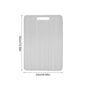 316 Stainless Steel Panel and Chopping Board Kitchen Household Thickened Double Sided Cutting Board Block Kneading Dough Board