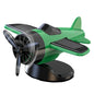 Car Air Freshener Creative Solar Powered Rotating Airplane Ornament Flavoring Fragrance Decoration Car Interior Accessories