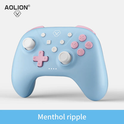 AOLION Bluetooth controller For Switch 2/1/PC/iOS/Android game pro Gamepad support Tubro Function