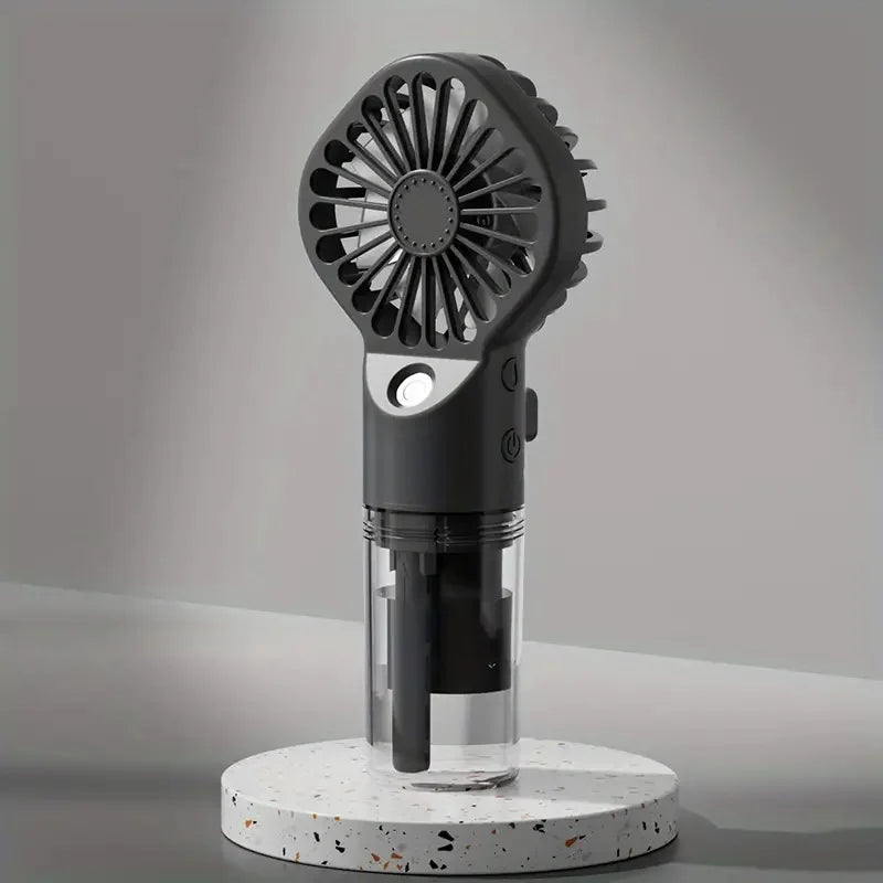Xiaomi Portable Humidifier Fan Mini Handheld Misting Fan Portable Rechargeable Handheld Fan with Humidifier Mini Water Spray Fan