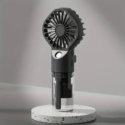 Xiaomi Portable Humidifier Fan Mini Handheld Misting Fan Portable Rechargeable Handheld Fan with Humidifier Mini Water Spray Fan