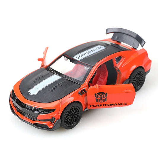Alloy car metal elastic force simulation for small cars  sports cars, decorative parts for open doors, Toy vehicles toy car