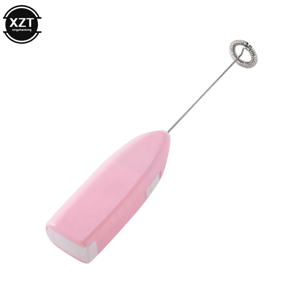 1pc Egg Beater Electric Handheld Rotary Egg Whisk Coffee Frothing Wand Milk Cappuccino Frother Mixer Portable Kitchen Tools
