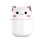 Portable 200ml Air Humidifier Cute Kawaii Aroma Diffuser With Night Light Cool Mist For Bedroom Home Car Purifier Humificador