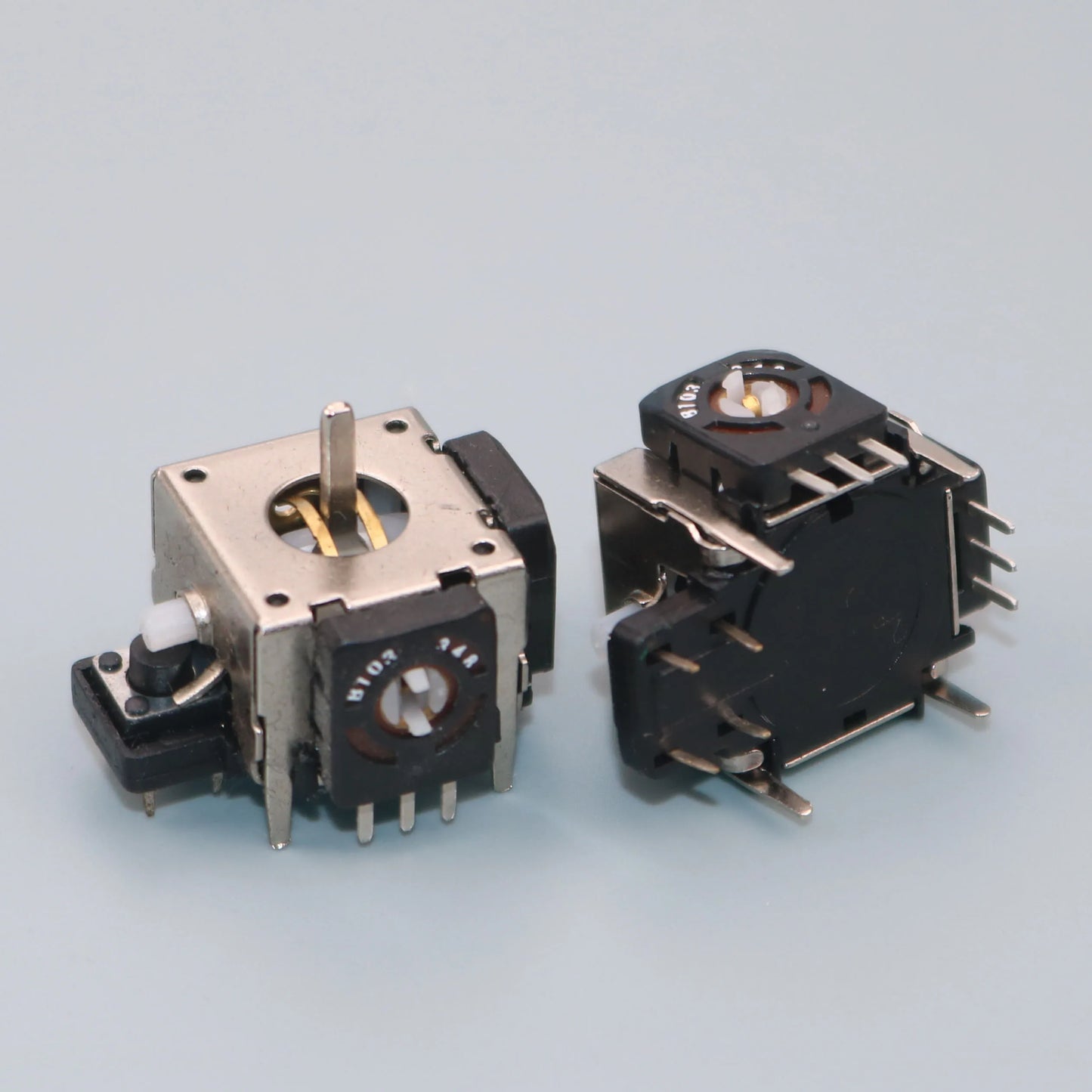 2Pcs 2sets For PS2 PS3 Xbox360 Controller 3D Rocker Joystick Axis Analog Sensor Repair Parts Accessories Gamepad Small Hole
