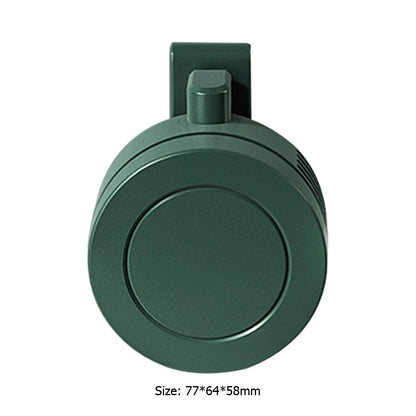 Mini Clip Fan Hanging Waist Neck Fan Girl Electric Air Cooling Fan 900mah USB Leafless Fan 3 Speeds Portable Cooler Air