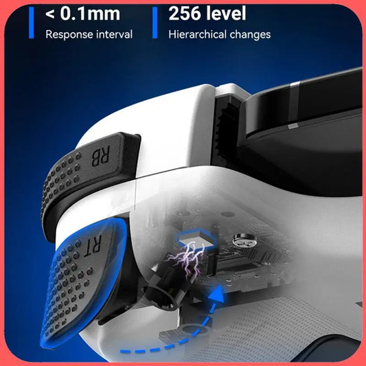 X12A-D11 Telescopic Game Controller RGB Phone Gamepad With Turbo/6-Axis Gyro/Vibration For Android IOS PS3 PS4 Switch