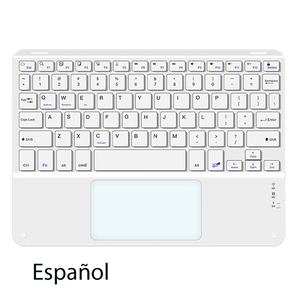 Touchpad Wireless Keyboard and Mouse Bluetooth Keyboard For iOS Android Windows Ultra Thin Protable Mini Tablet For Ipad Phone
