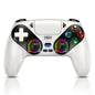 Gamepad for PS5/PC Gaming Controllers Handle Hall Effect Triggers RGB Turbo Vibration Touch Programmable Buttons Game Controller