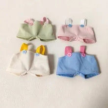 17cm Labubu V3 V2 V1 Trendy Clothes Outfit Accessories Idol Doll Clothing for Kid Gift Labubu Ropa