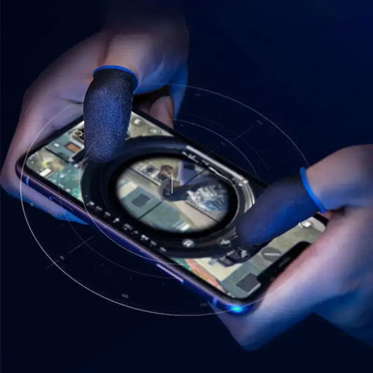 Mobile Game Fingertip Gloves For PUBG Gamer Sweatproof Anti-slip Touch Screen Finger Sleeve Breathable Gaming Finger Cover