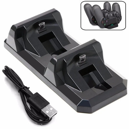 For PS4 Controller USB Dual Charger Dock Gaming Charging Stand Holder For Sony PlayStation 4 Wireless Gamepad Controle Charger