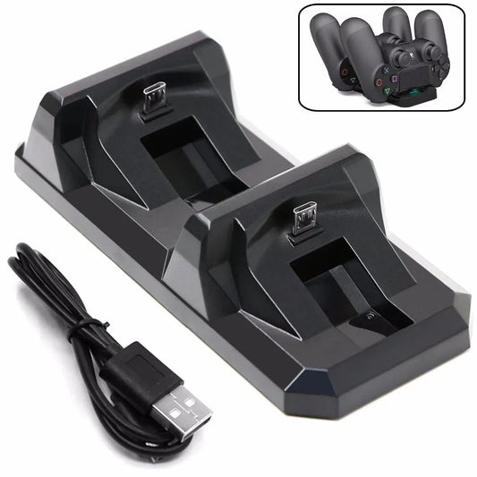 For PS4 Controller USB Dual Charger Dock Gaming Charging Stand Holder For Sony PlayStation 4 Wireless Gamepad Controle Charger