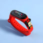Pokemon Pikachu Avengers Spiderman LED Student Kids Sports Touch Cartoon Electronic Clock Watch Boys Girls Christmas Gifts Toys