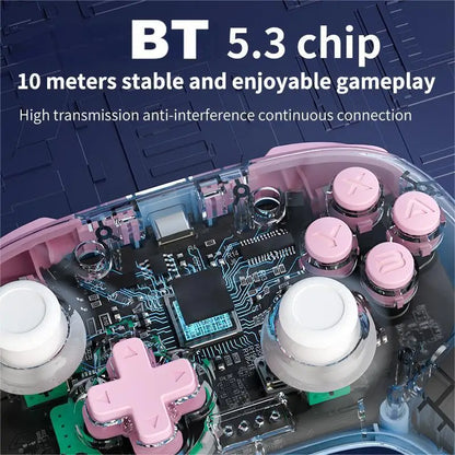 AOLION Bluetooth controller For Switch 2/1/PC/iOS/Android game pro Gamepad support Tubro Function