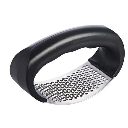 1/2pcs Stainless Steel Garlic Press Crusher Manual Garlic Chopper Garlic Chopping Tools Fruits Vegetables Home Kitchen Gadget